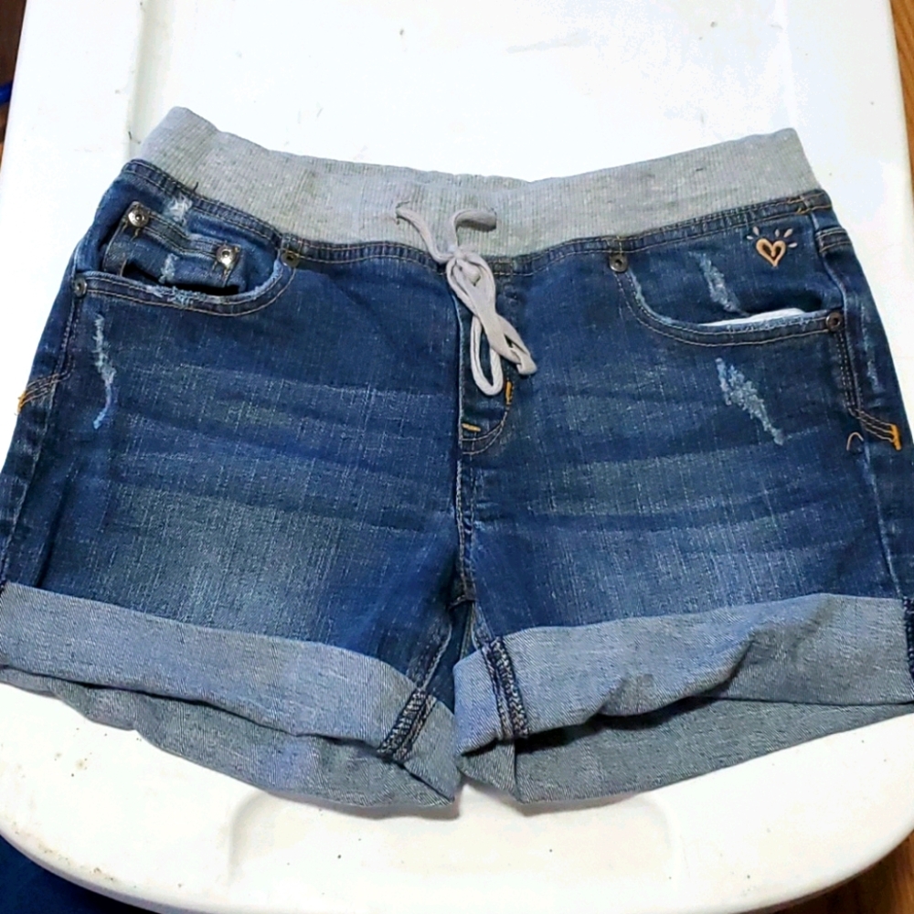 Justice Denim shorts